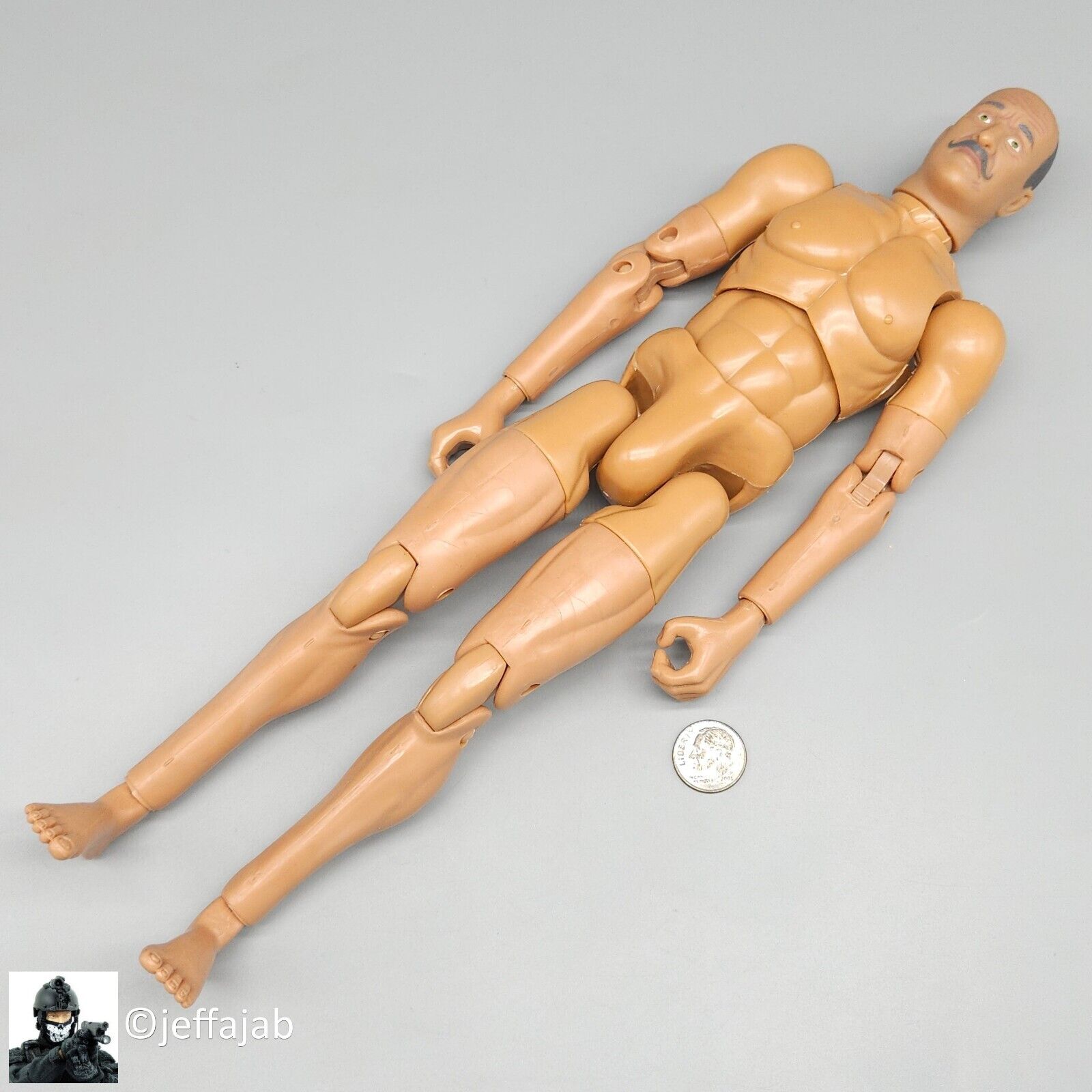 1:6 Ultimate Soldier Air Cavalry Pilot Male Nude Body for 12" Figures