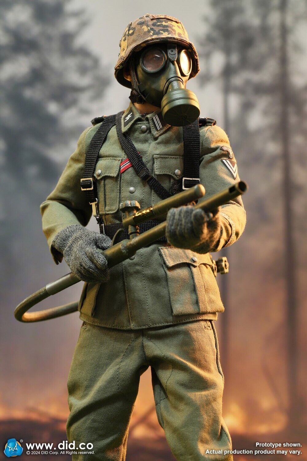 1:6 scale DiD WWII German LAH Division Heer Flammenwerfer Gefreiter Joerg