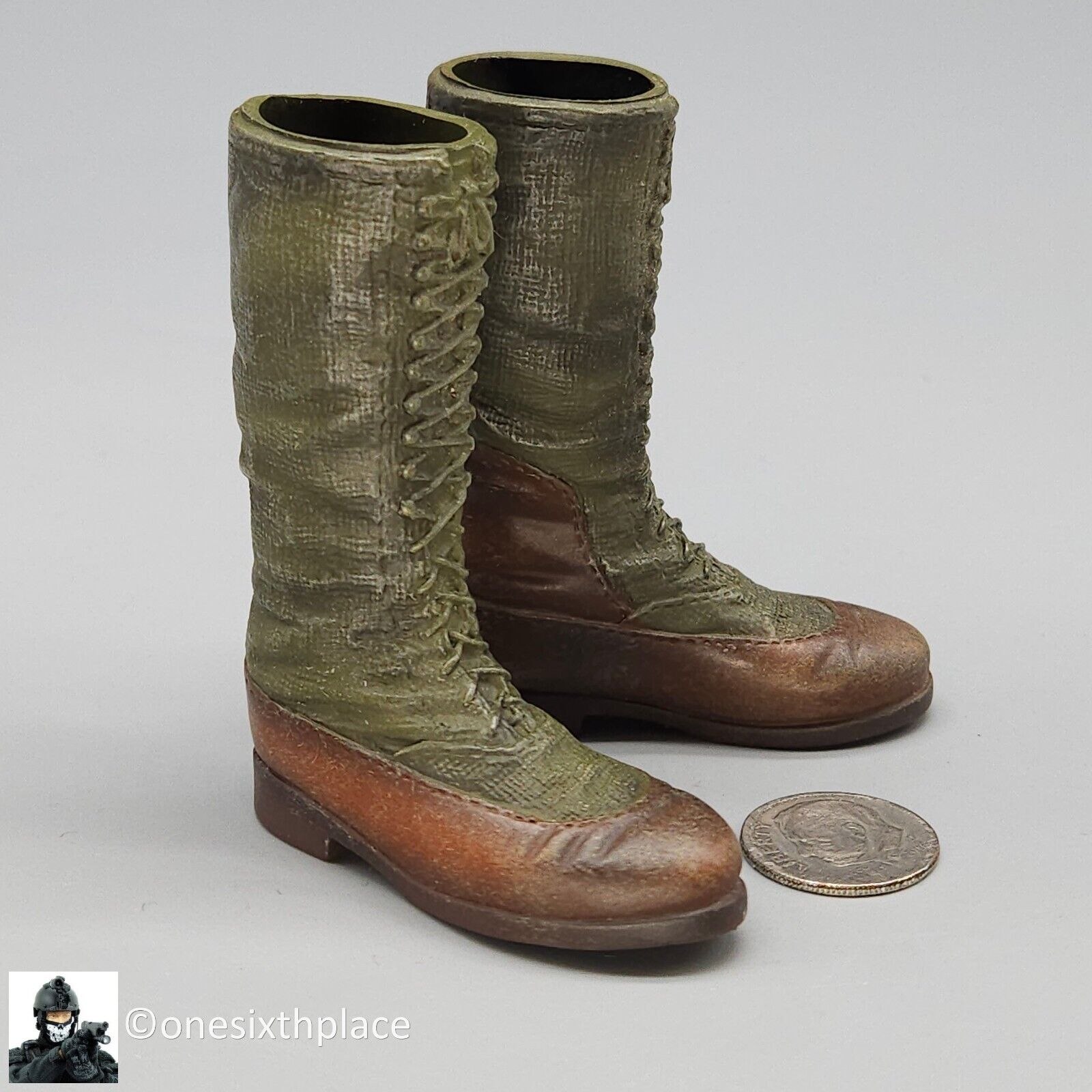 1:6 Dragon WWII German Africa Corps DAK Boots for 12" Figures