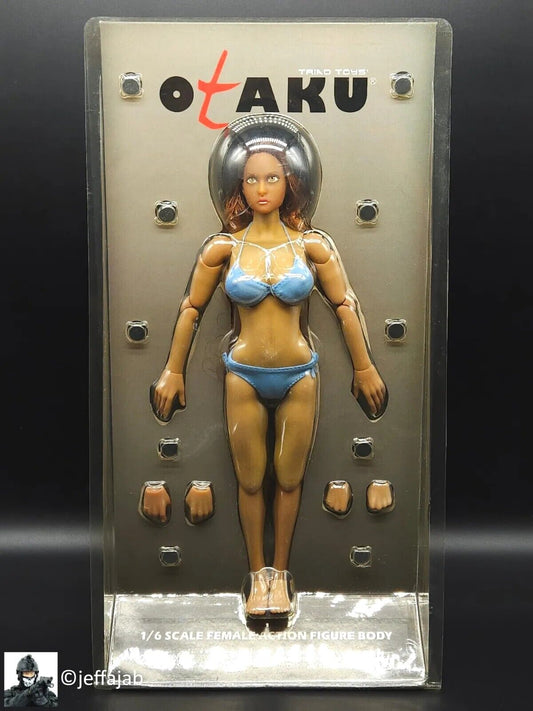 1:6 Triad Toys Female Otaku 1.0 Tan Body w/ Red Hair for 12" Figure READ NOTES