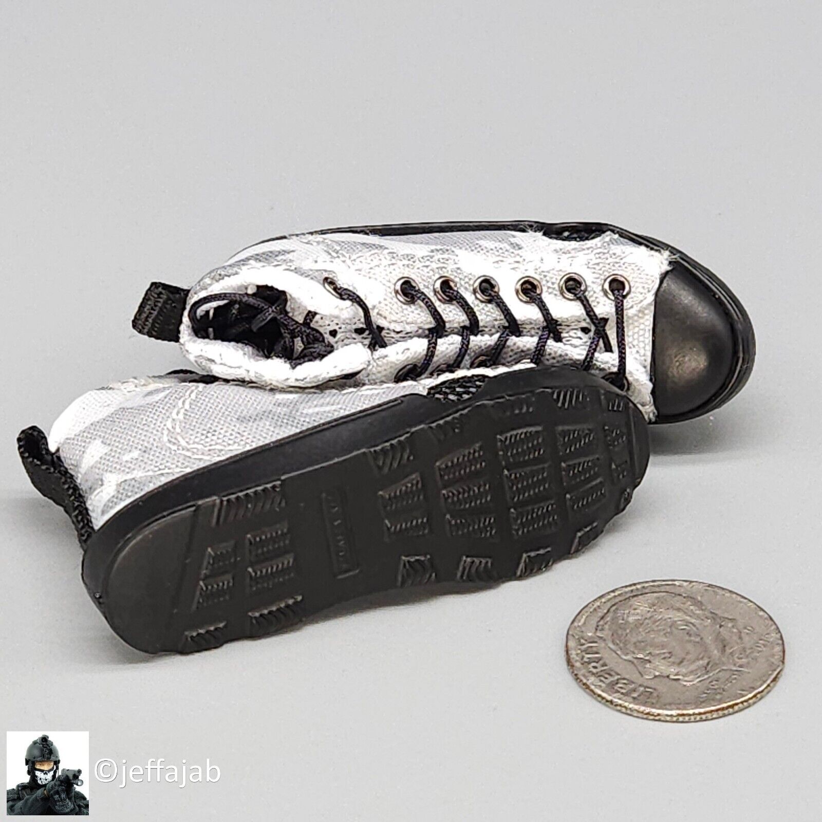 1:6 Easy & Simple PMC Field Recce Camo OTB Assault Boots for 12" Figures