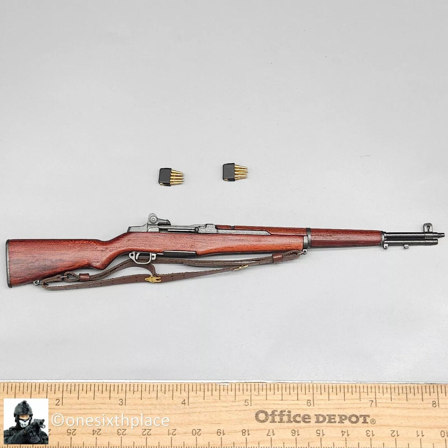 1:6 scale Ujindou WWII US Marine Corps in Okinawa Metal & Wood M1 Garand Rifle