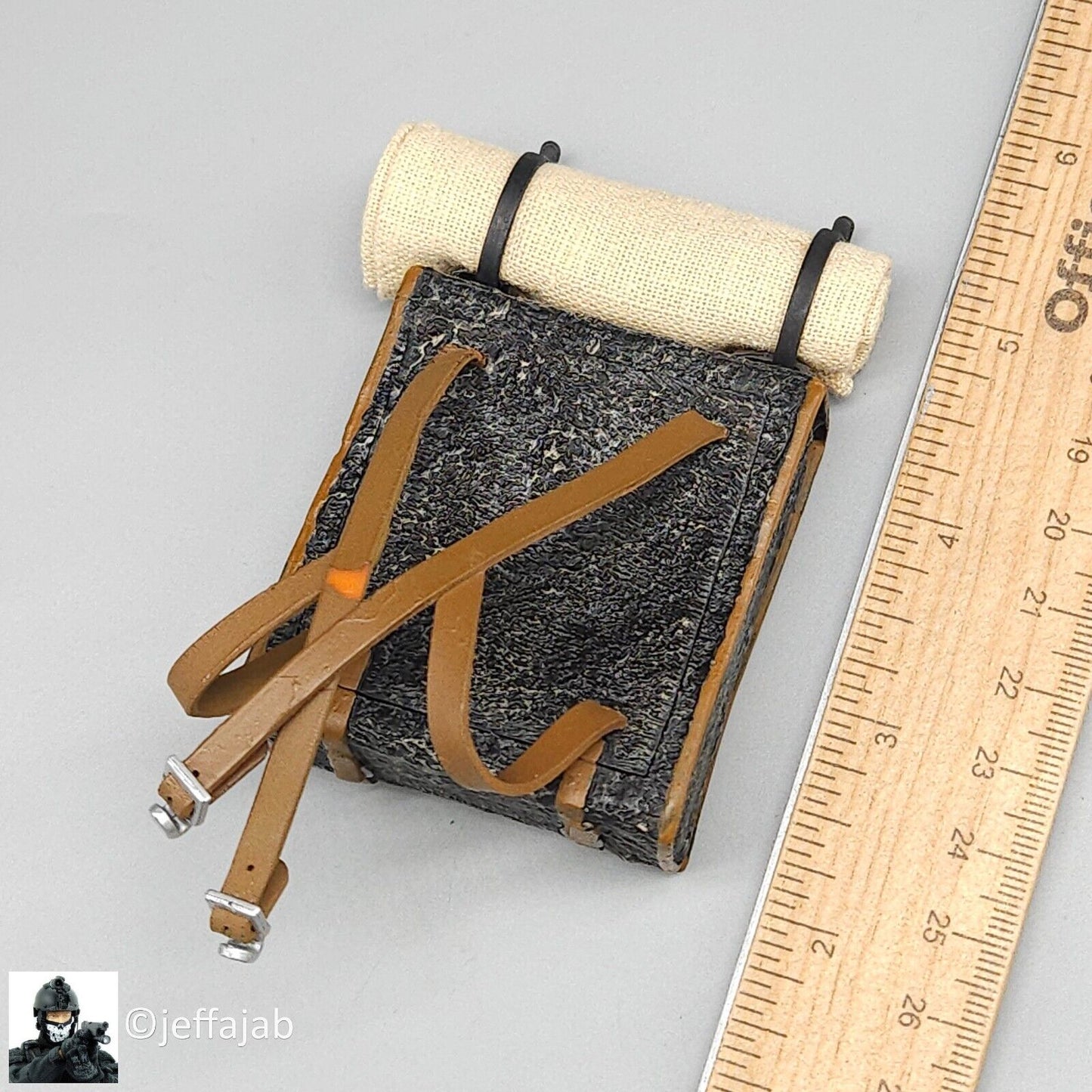 1:6 Sideshow Civil War Union Berdan Sharpshooter Knapsack Backpack #3 12" Figure