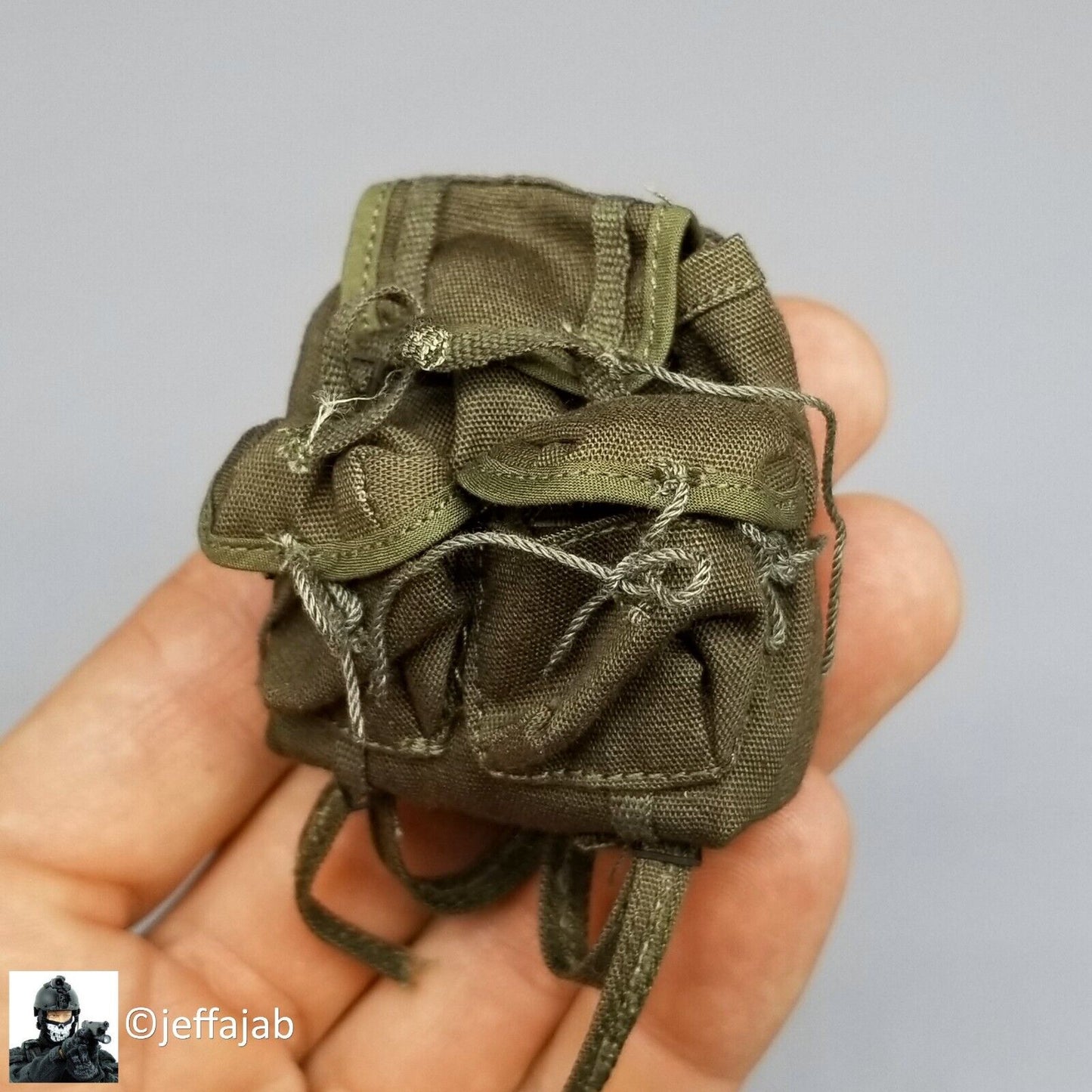 1:6 Ujindou Female Viet Cong Guerilla Rucksack Backpack 12" TBleague Vietnam NVA
