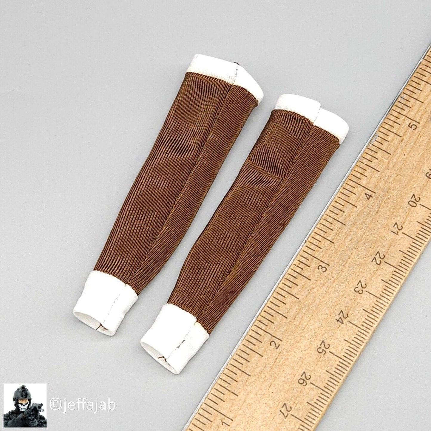 1:6 scale Create Models Sniper Girl Lan Female Brown Stockings for 12" Figures