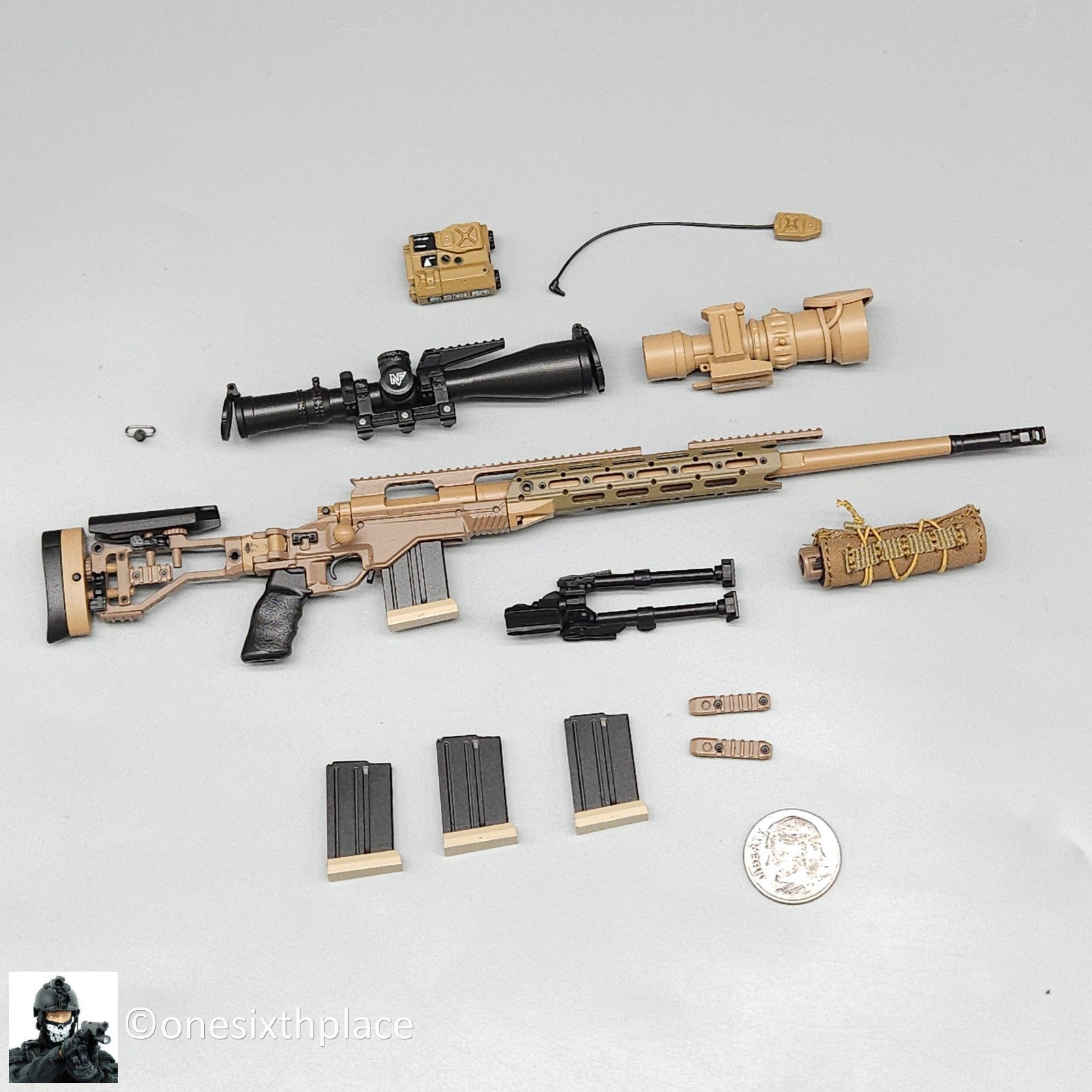 1:6 scale Easy & Simple Coalition Forces CAG SRL Sniper Rifle Set 26065RA