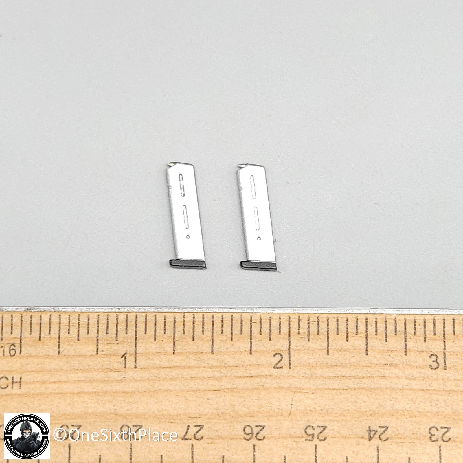 1:6 Easy & Simple PMC 1911 Pistol Ammo Mags (x2) for 12" Figures 06036E
