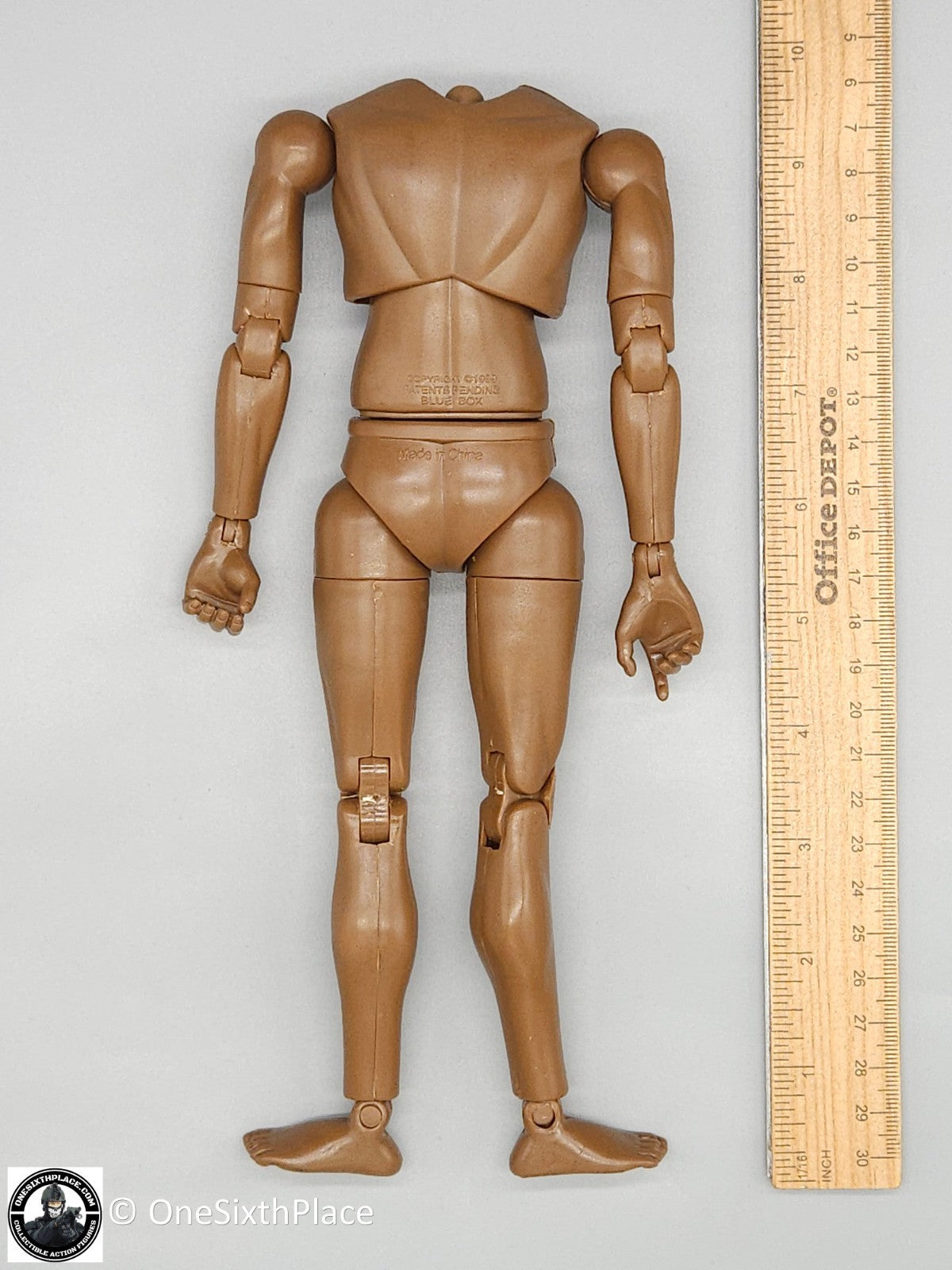 1:6 scale BBI Samuel L Jackson G1 Male Body w/ Hands for 12" Figures