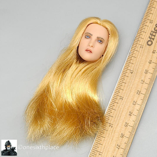 1:6 Triad Toys Caucasian Alpha Female Blond Hair Head Sculpt for 12" Figures