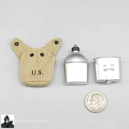 1:6 DiD WWII US 2nd Ranger Sniper Jackson Canteen for 12" Figures