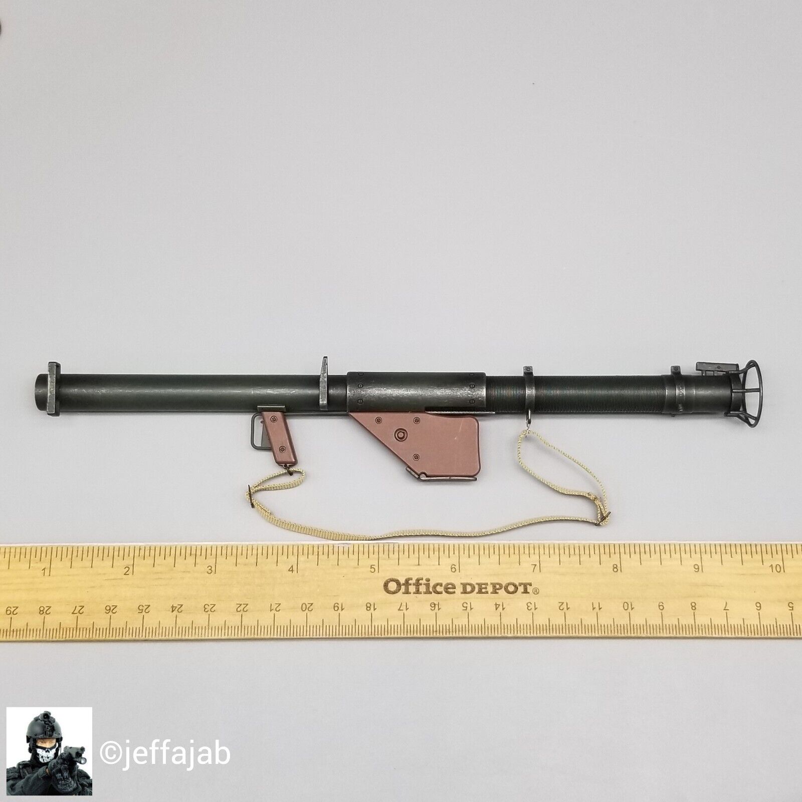 1:6 Facepool WWII US 101st Airborne Private M1 Bazooka 12" GI Joe Dragon