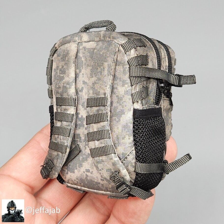 1:6 scale Soldier Story PUBG Battlegrounds ACU Backpack (Weathered) 12" Figures