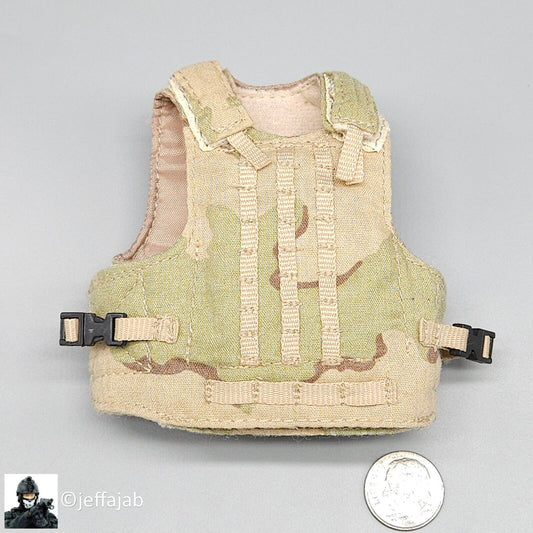 1:6 scale BBI Desert Camo SPEAR Body Armor Vest for 12" Figures SEAL ARMY USMC