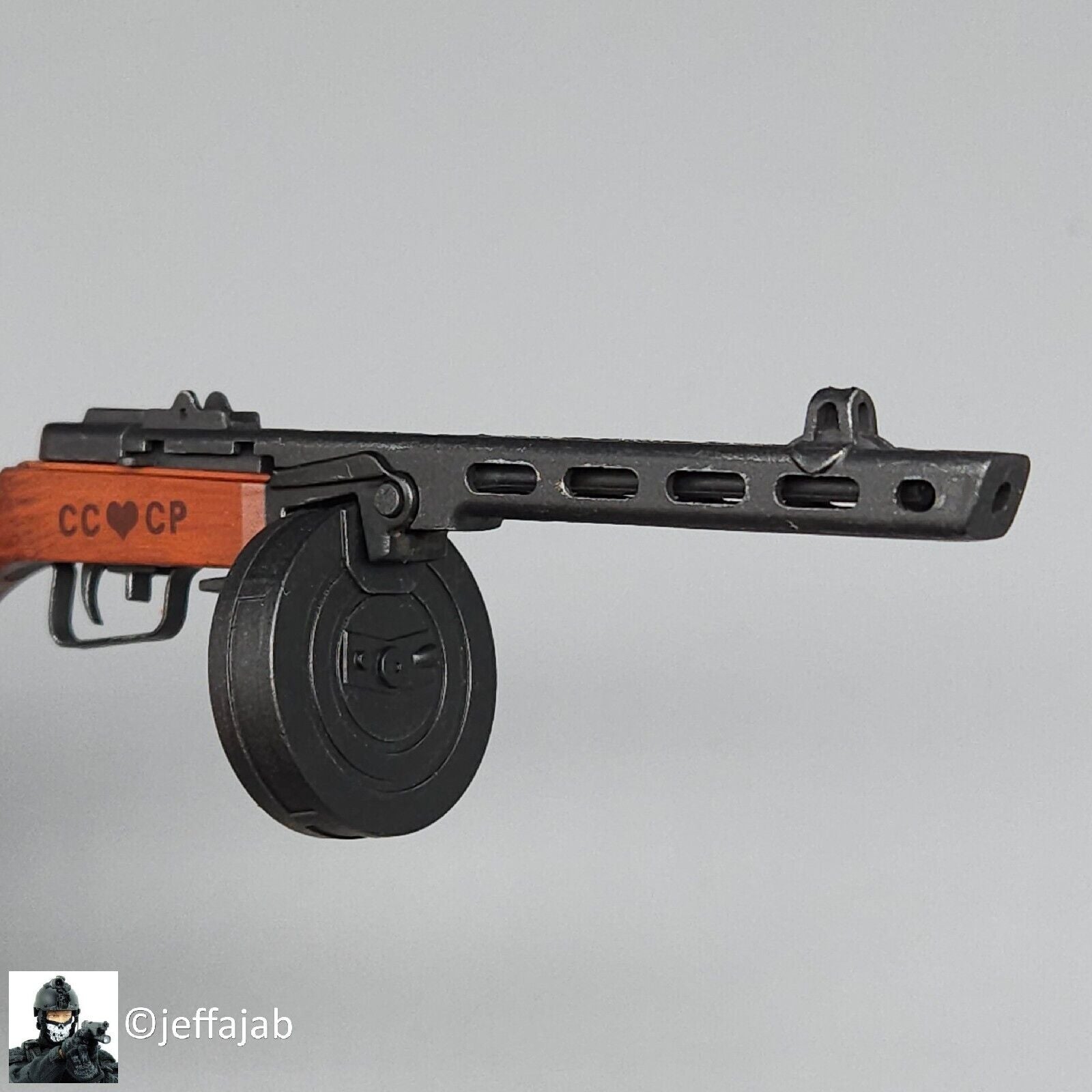 1:6 Flagset Female Red Alert Soviet Tank Lt Galina PPSh 41 Submachine Gun WWII