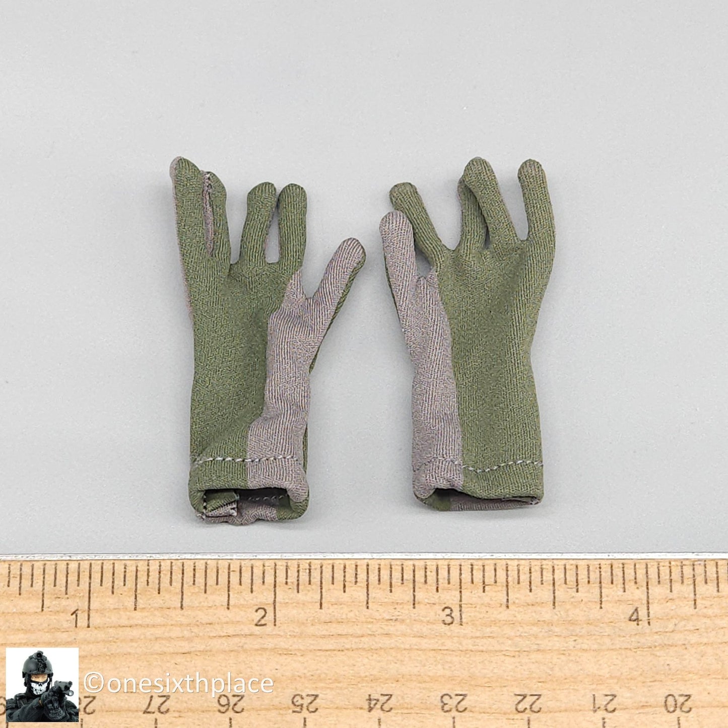 1:6 DID US Navy F-14 Pilot Tom & Nick Nomex Gloves for 12" Figures