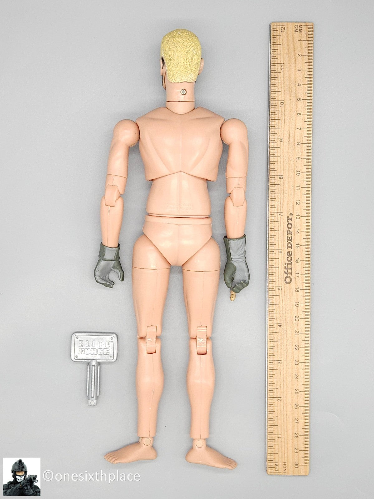 1:6 scale BBI SEAL Team 8 Shark Male G1 Body w/ Camo Head Sculpt for 12" Figures