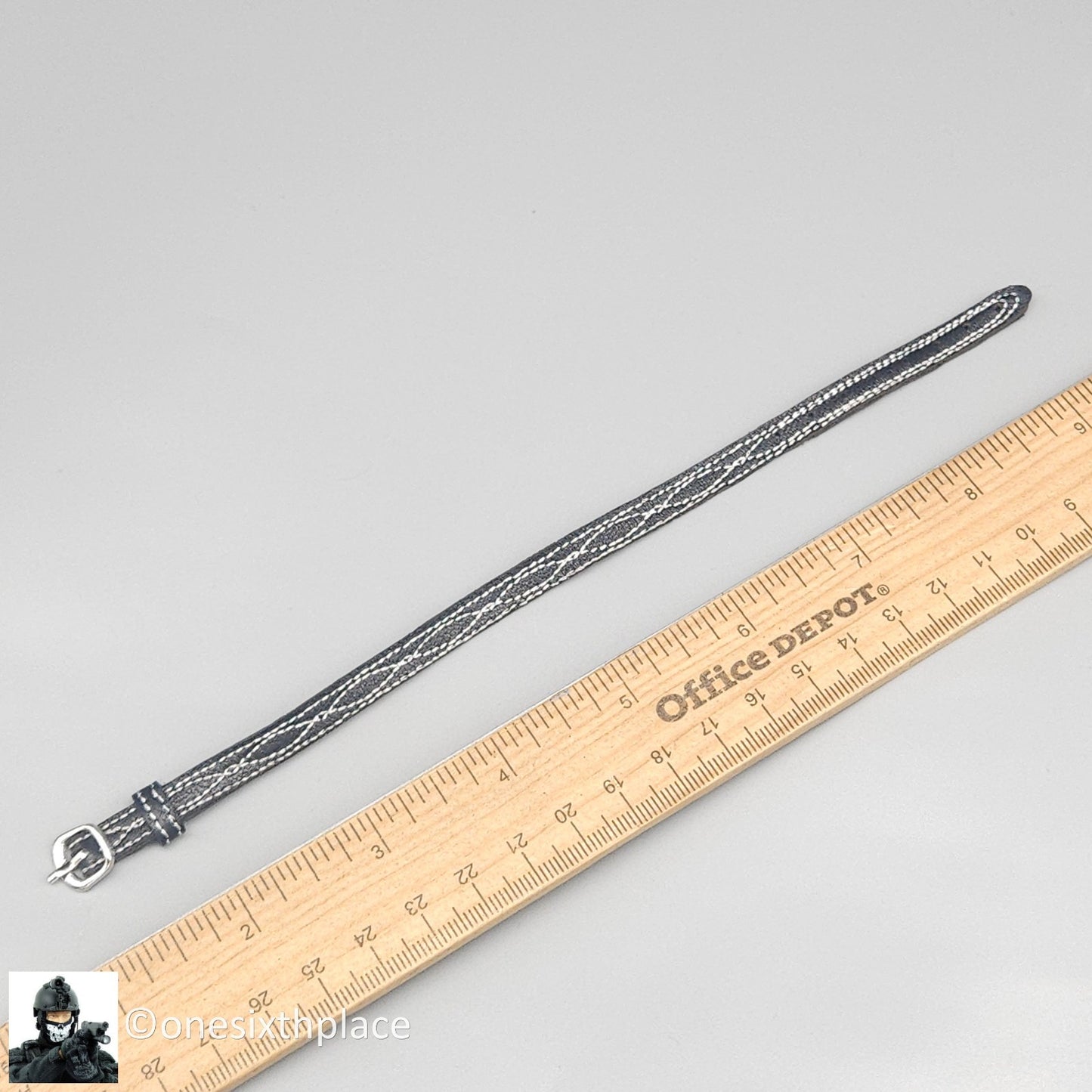 1:6 scale Easy & Simple Coalition Forces Black Belt for 12" Figure 26065SC