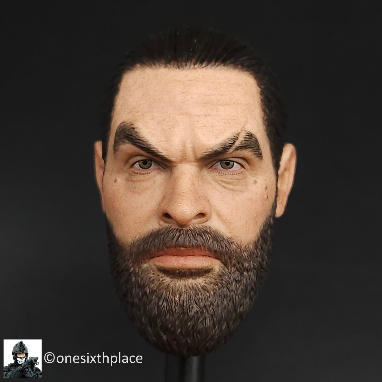 1:6 scale Easy & Simple PMC Weapon Specialist Male Head Sculpt for 12" Figures