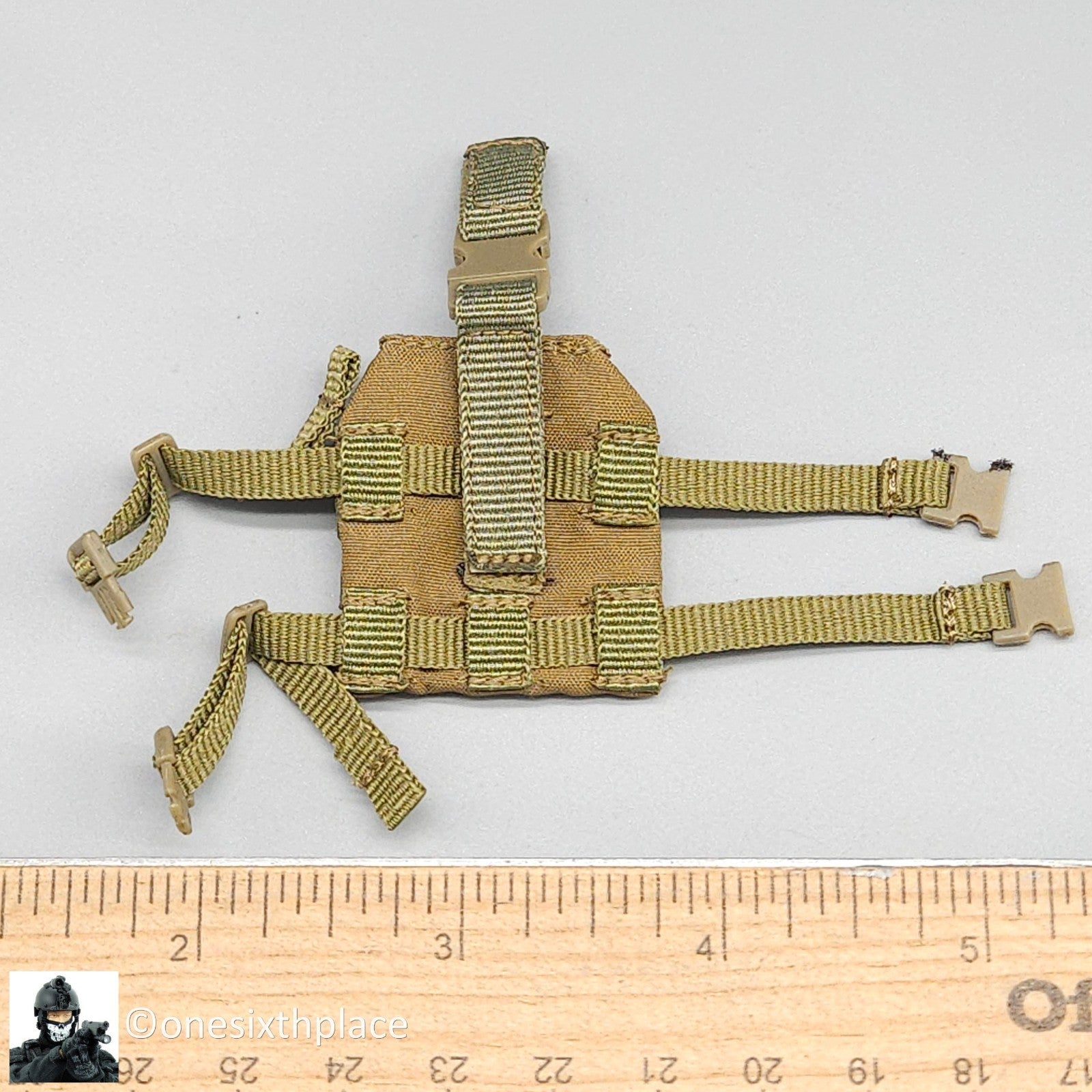 1:6 scale Easy & Simple Russian ALPHA Team Leader Drop Leg MOLLE Panel