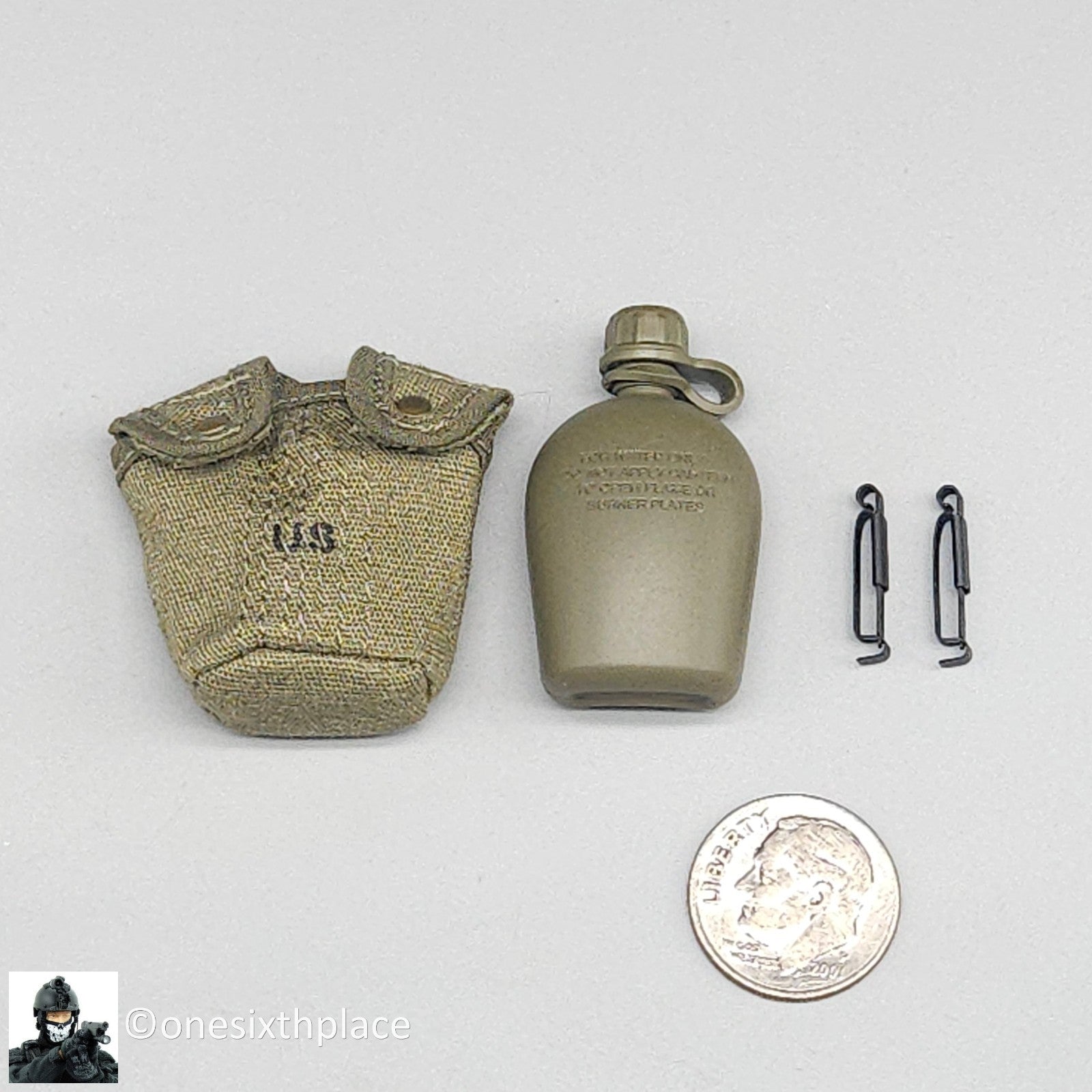 1:6 Ujindou Vietnam US Army 25th Infantry M56 Canteen Pouch (x1) for 12" Figures