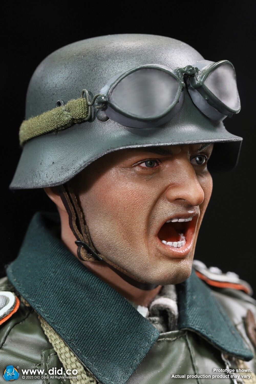 1:6 Scale DID WWII German Military Policeman Richard Male Head Sculpt