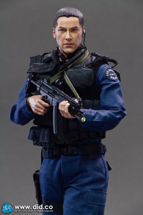 1:6 scale DiD LAPT SWAT Speed Black Tactical Boots for 12" Figures