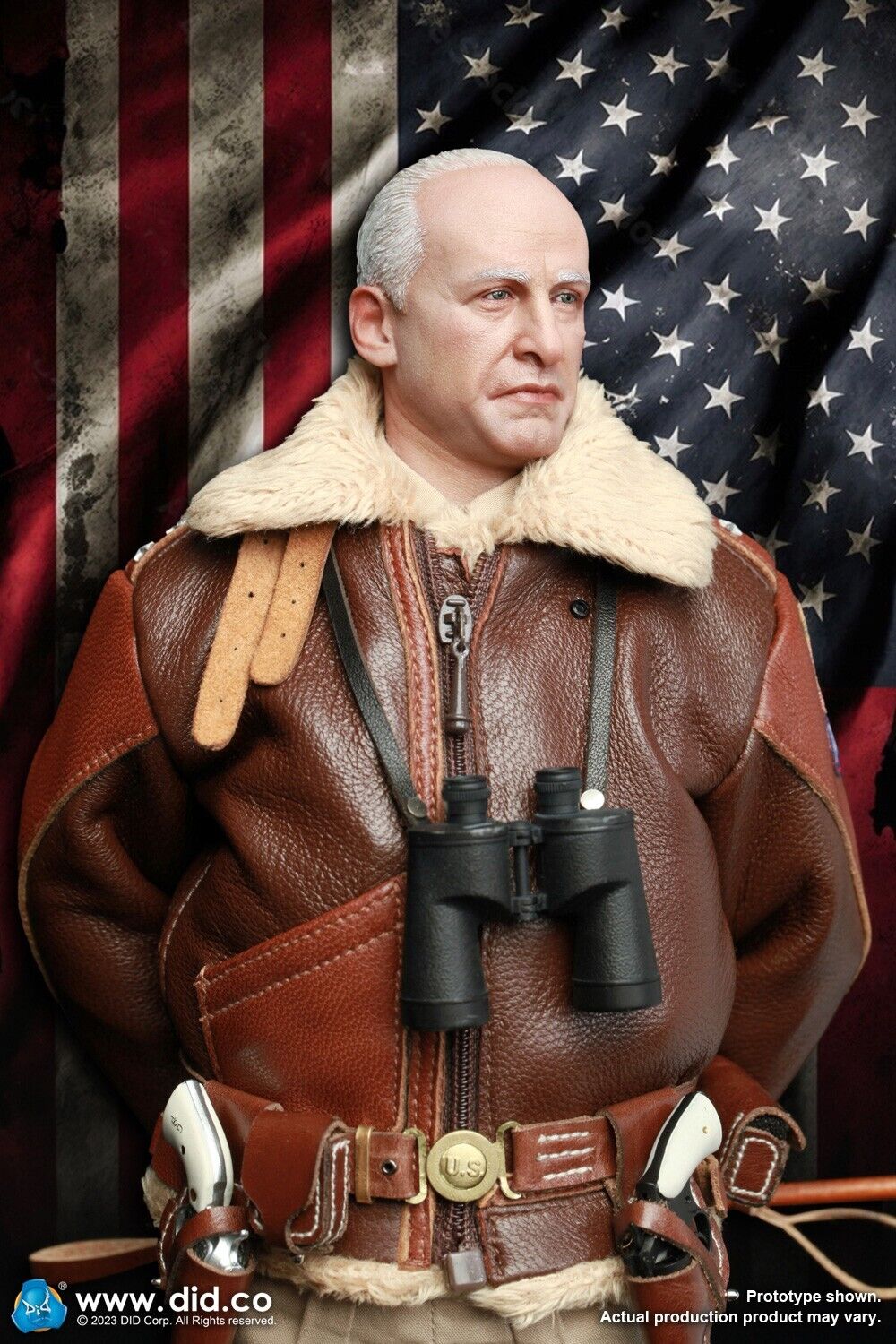 1:6 scale DiD Accessory Kit of WWII General Patton George C Scott Version E60071