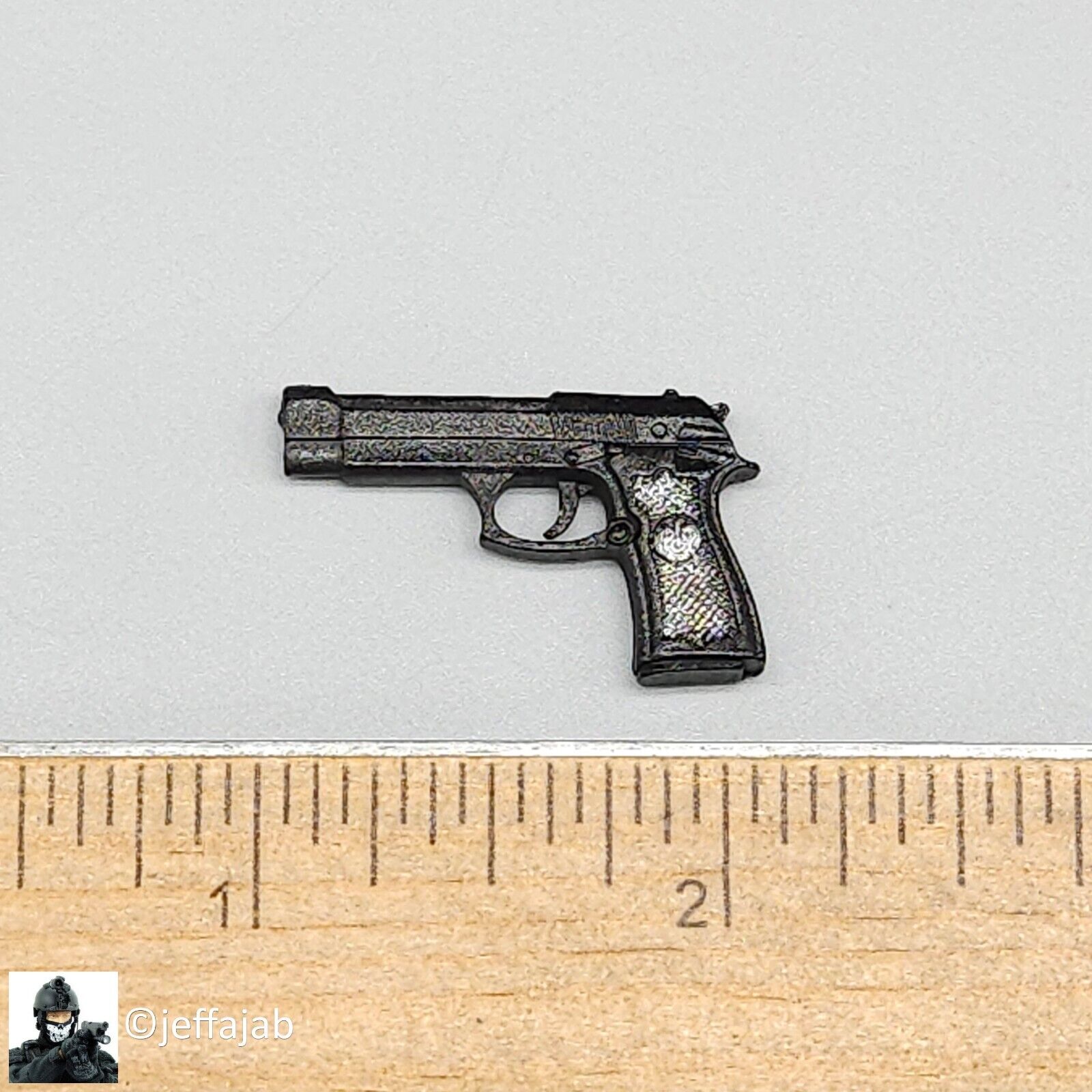 1:6 scale Create Models Female Sniper Girl Songbird Small Metal Pistol