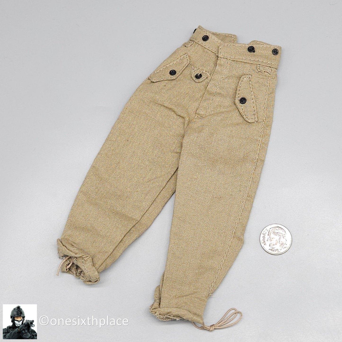 1:6 Dragon WWII German Gebirgsjager Gunther Uniform Pants for 12" Figures