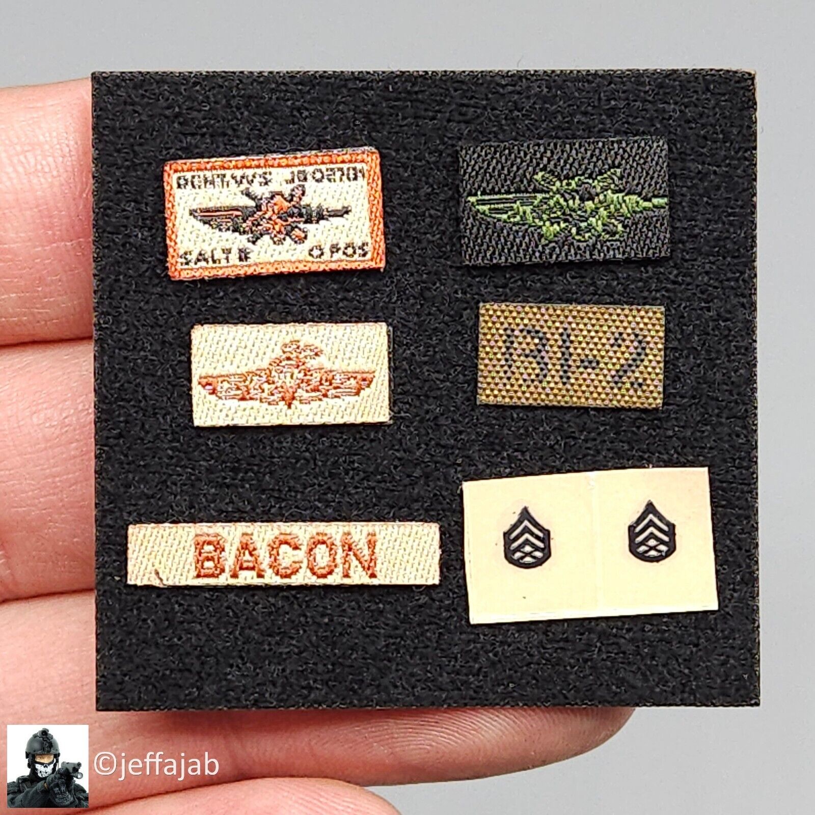 1:6 scale Easy & Simple USMC 26th MEU Patches for 12" Figures