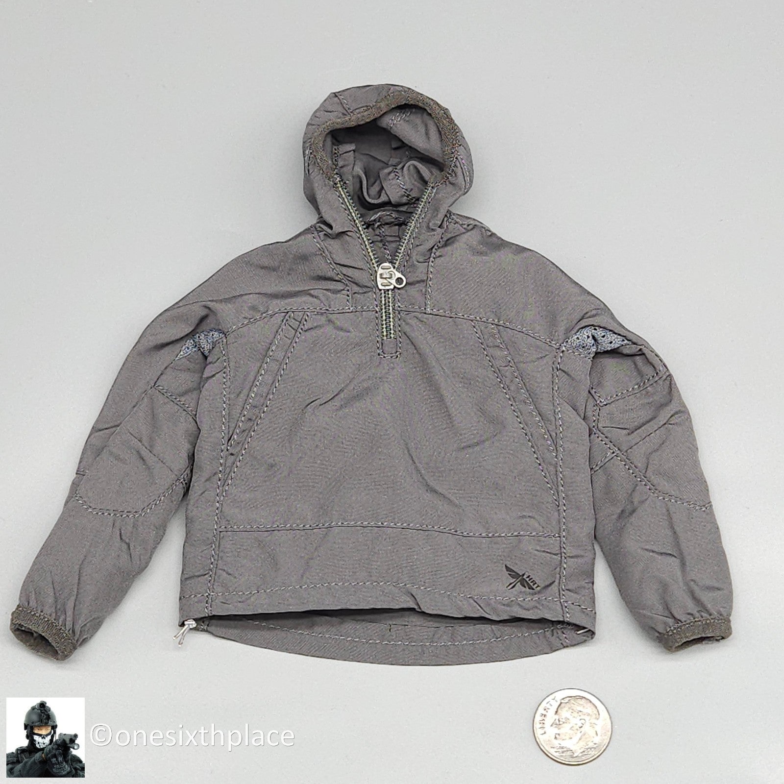 1:6 Easy & Simple HRT Minuteman ShotShow 2025 Gray Windbreaker Jacket