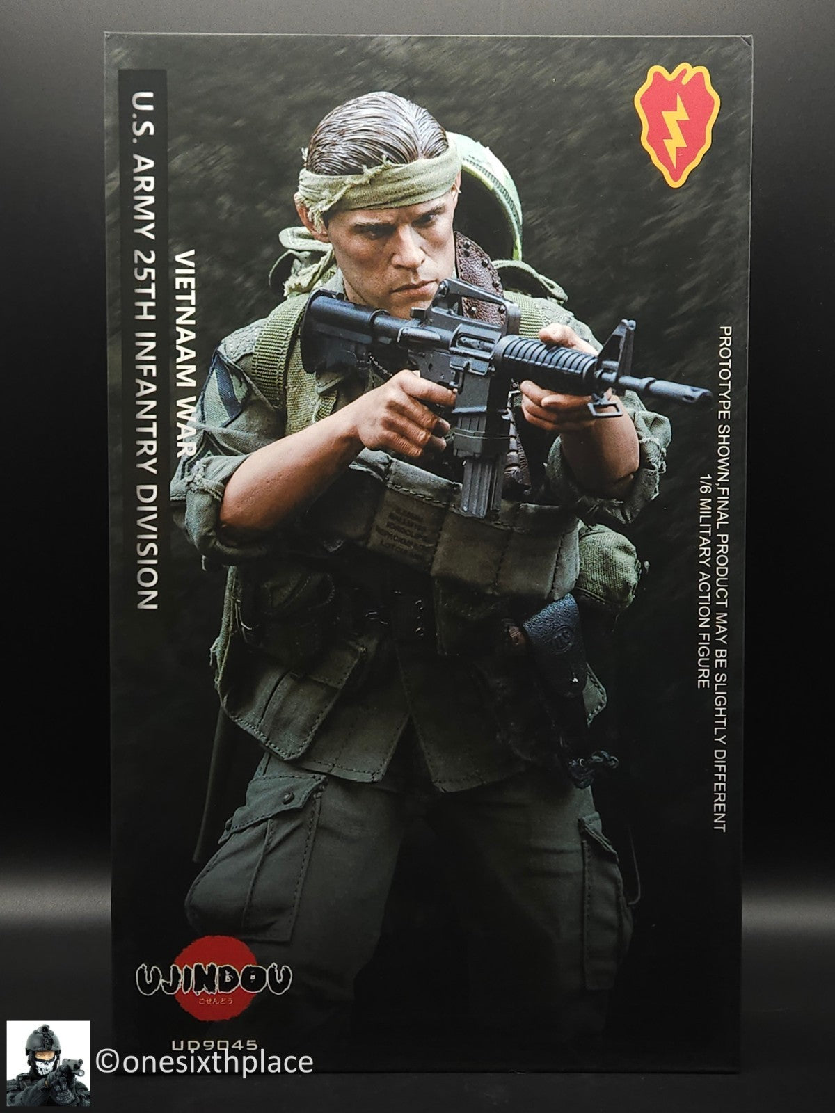 1:6 Ujindou Vietnam US Army 25th Infantry Division 12" Action Figure UD9045