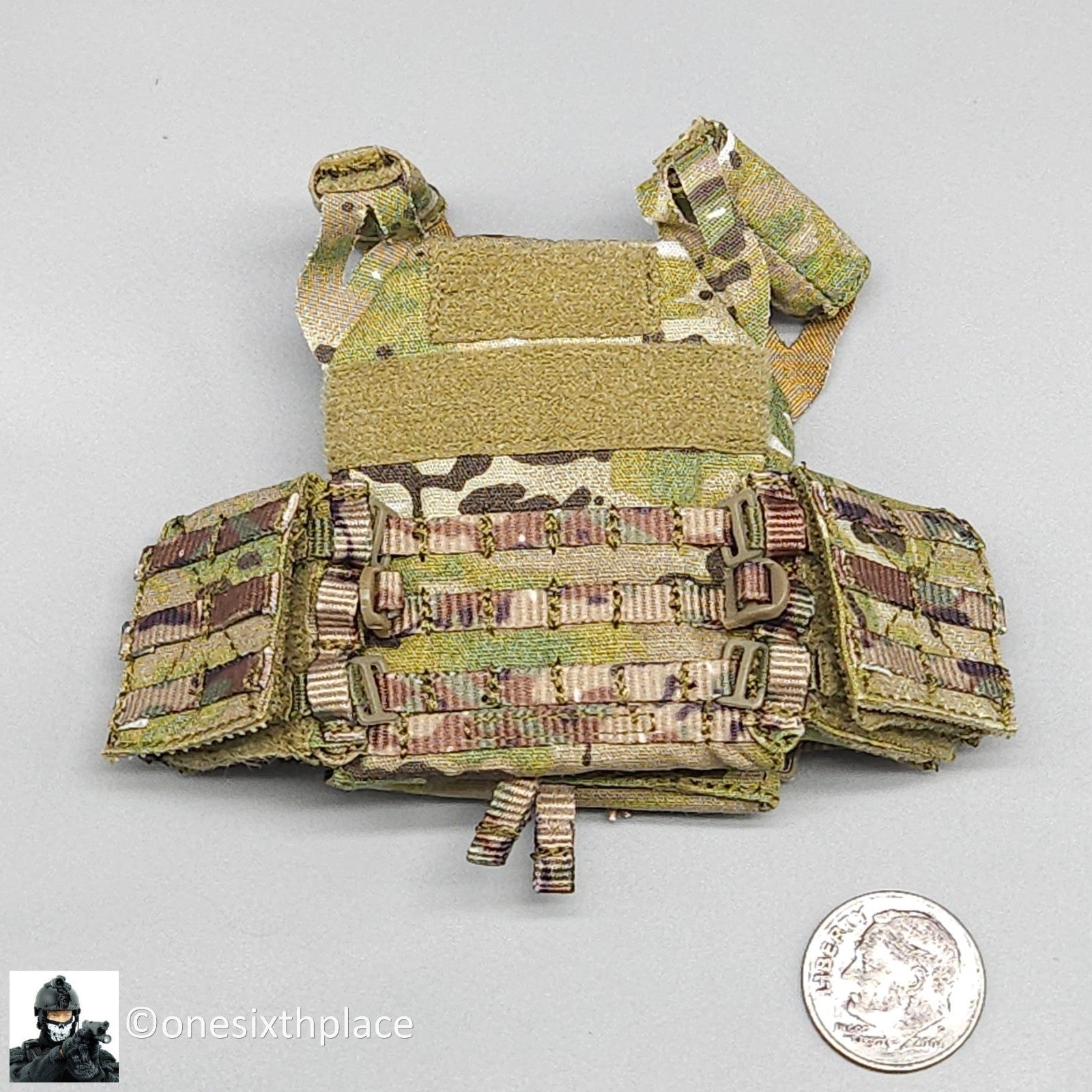 1:6 scale Easy & Simple Coalition Forces Multicam JPC Plate Carrier 26065RA