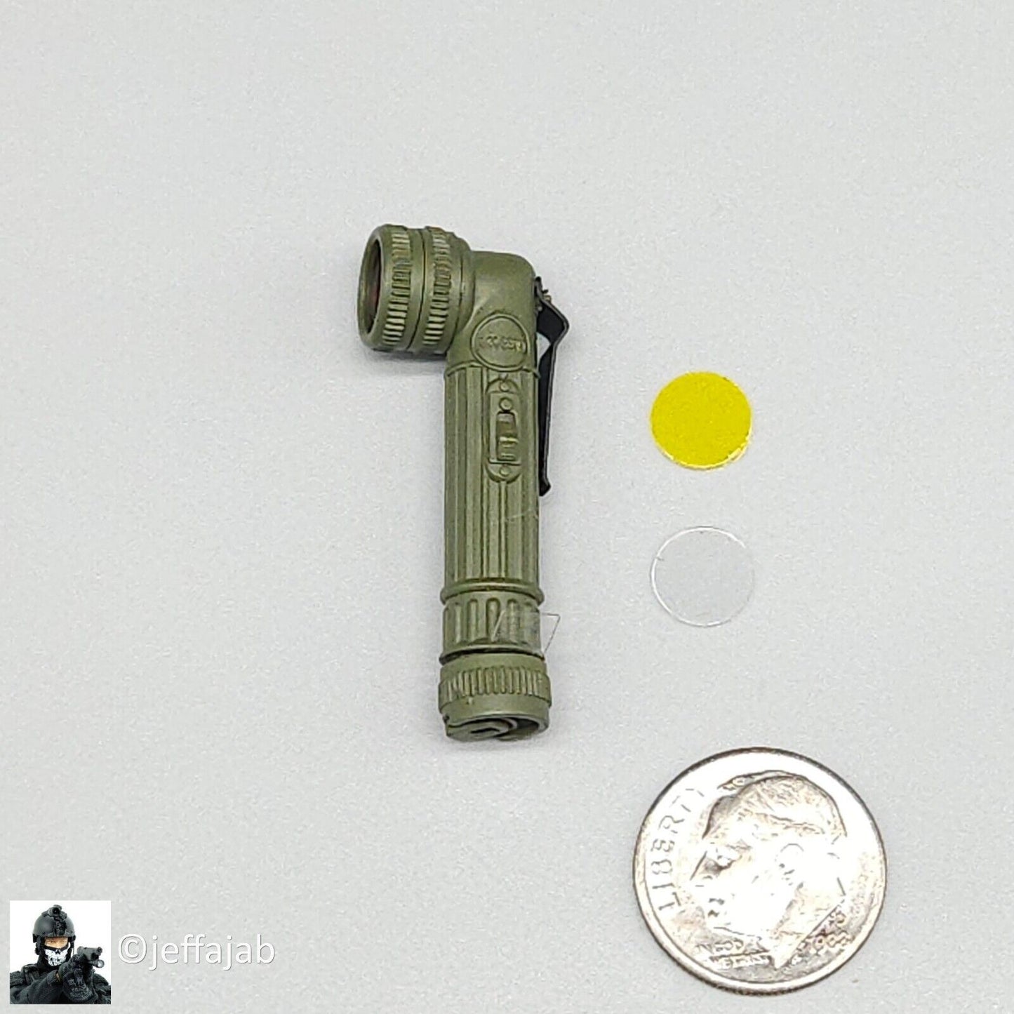 1:6 scale DiD Vietnam War US Army Lt Col Moore LED Flashlight