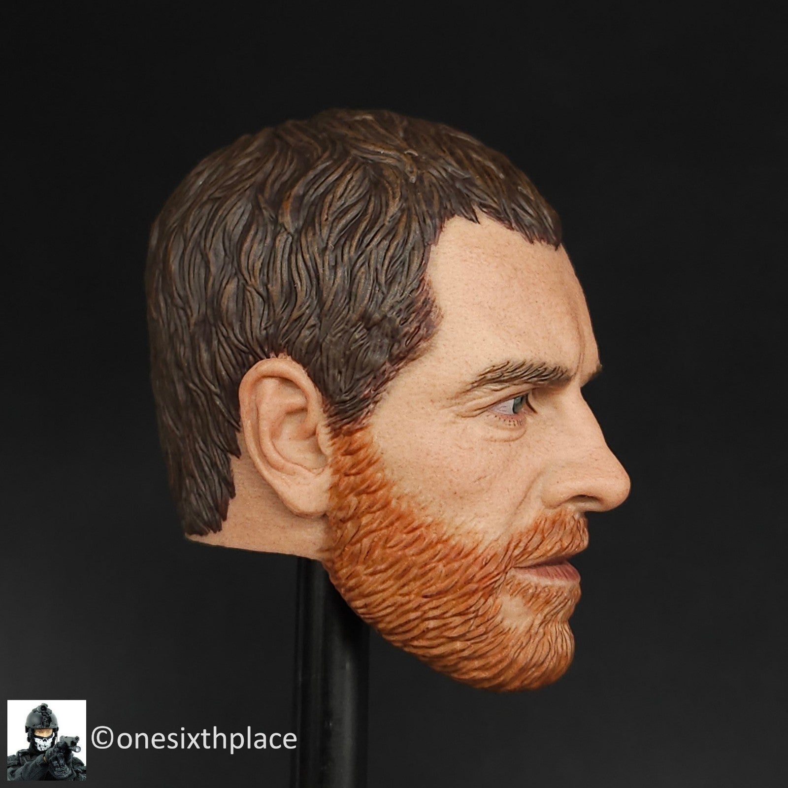 1:6 scale Easy & Simple Coalition Forces British SAS Male Head Sculpt