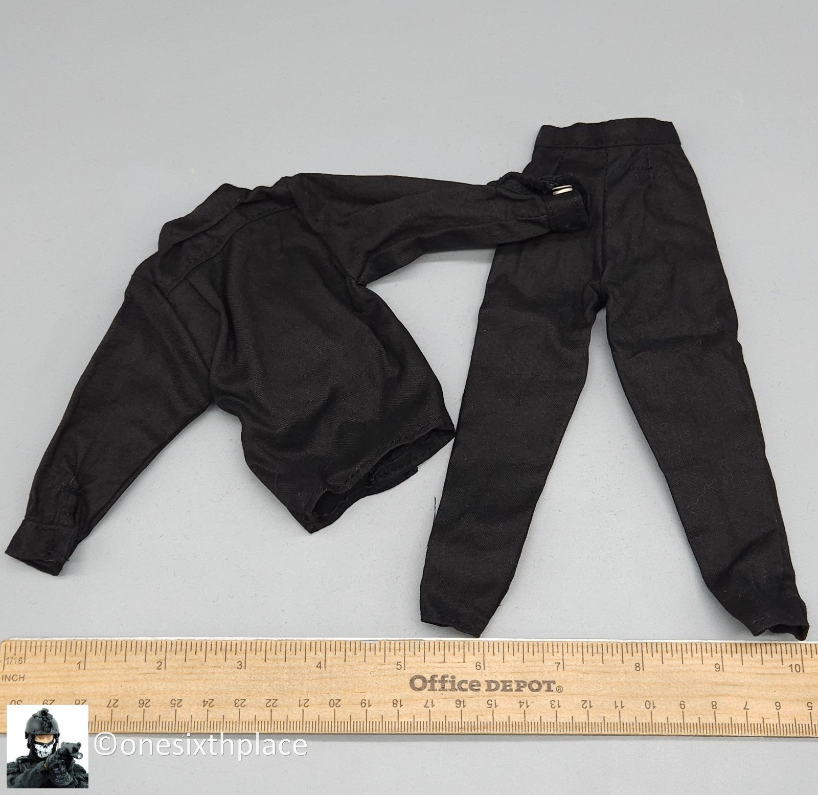 1:6 Ultimate Soldier Vietnam Viet Cong Mens Black Uniform for 12" Figures