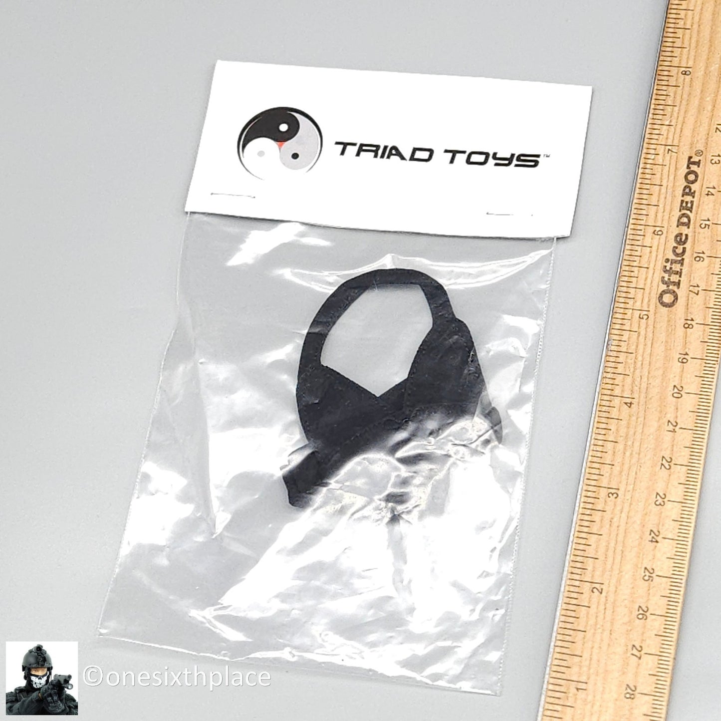 1:6 Triad Toys Sunkini Female Black Bikini Set for 12" Figures