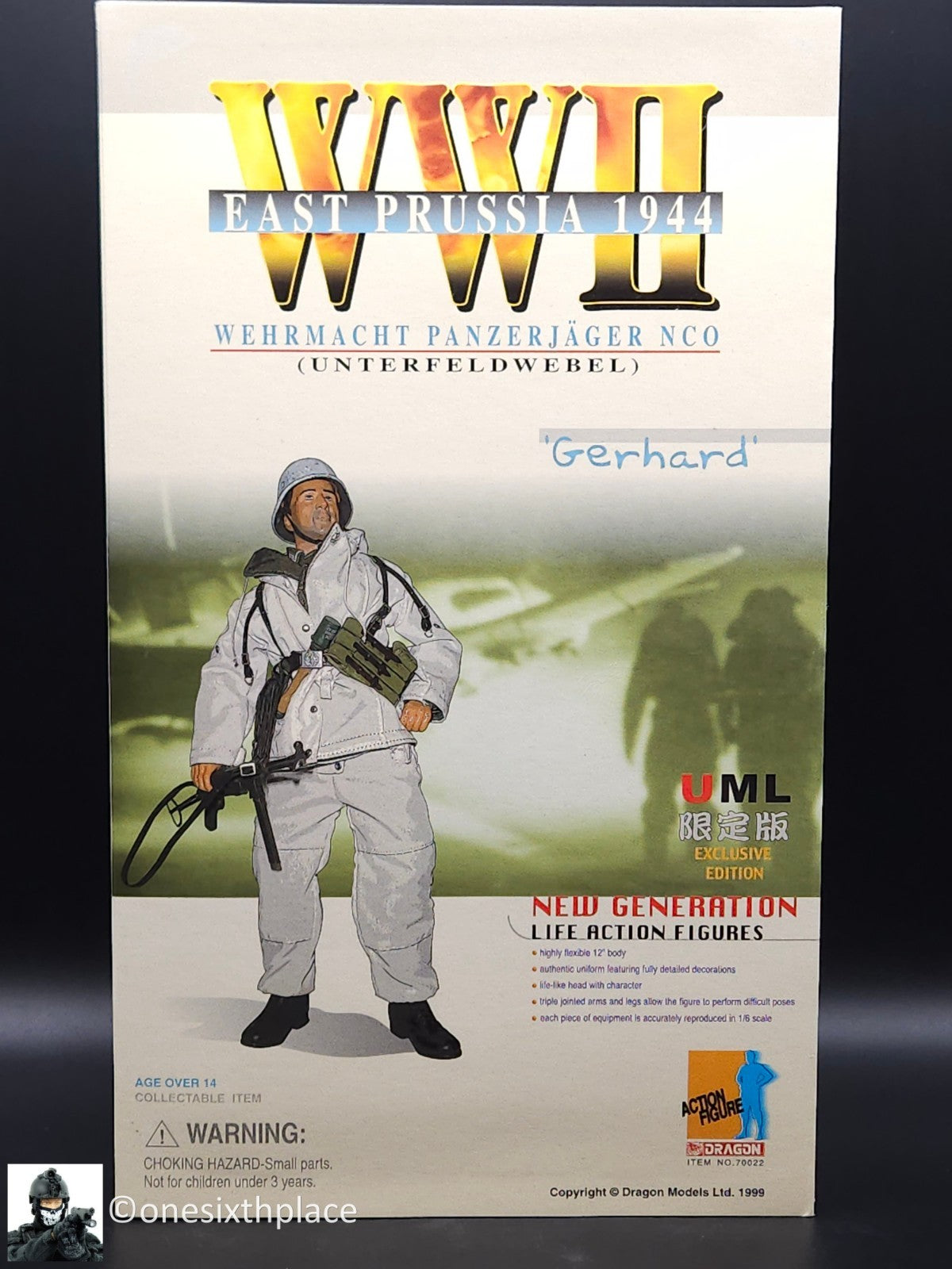 1:6 scale Dragon WWII German Wehrmacht Panzerjager NCO Gerhard UML 12" Figure