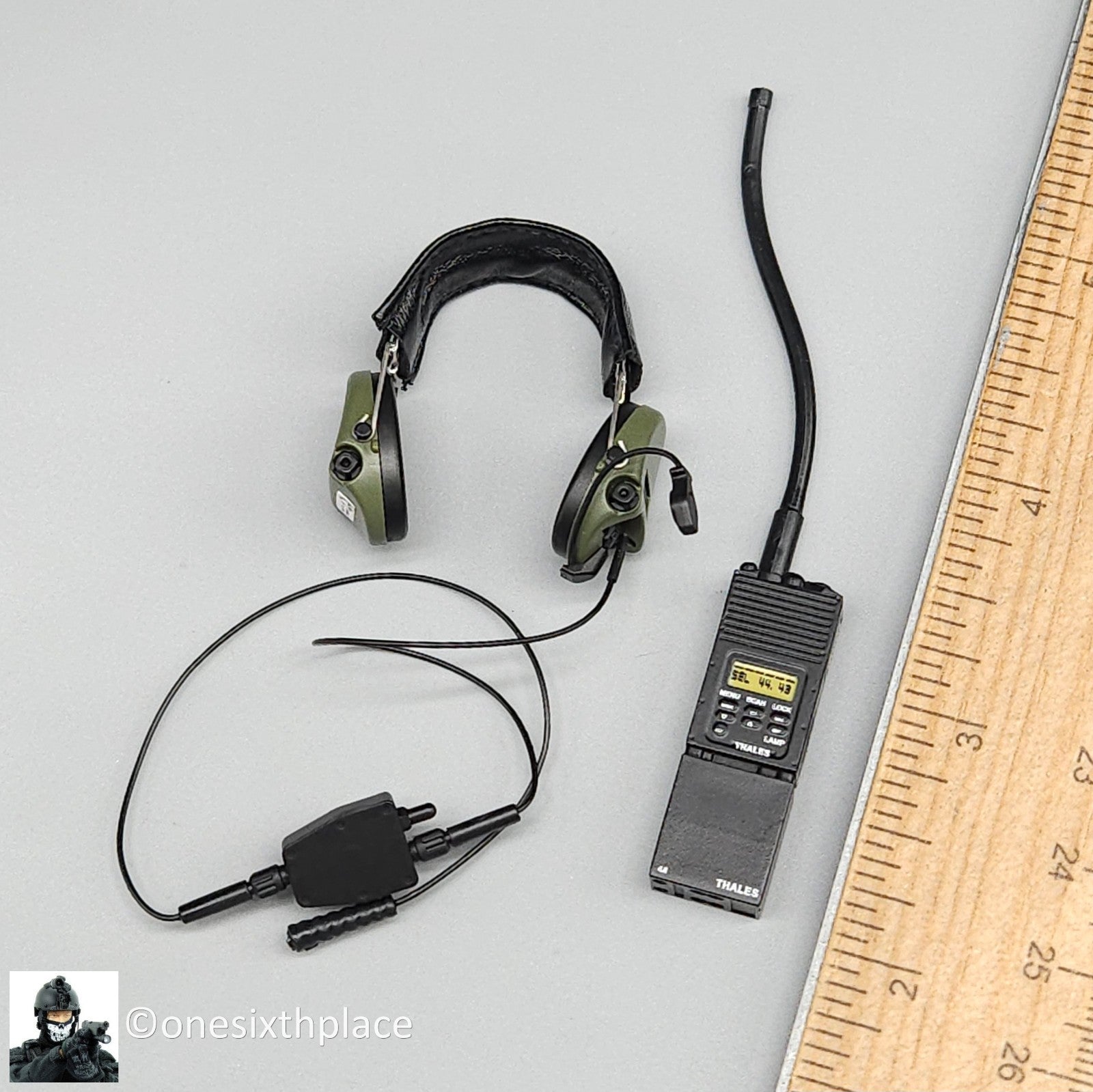 1:1 scale Easy & Simple ZERT Super Death Squad One Way Ticket Radio w/ Headset