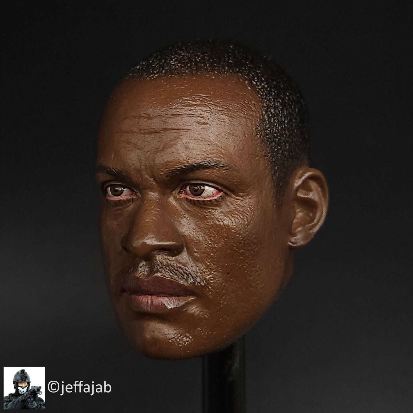 1:6 Soldier Story The Division 2 Agent Caleb Dunne Male Head Sculpt