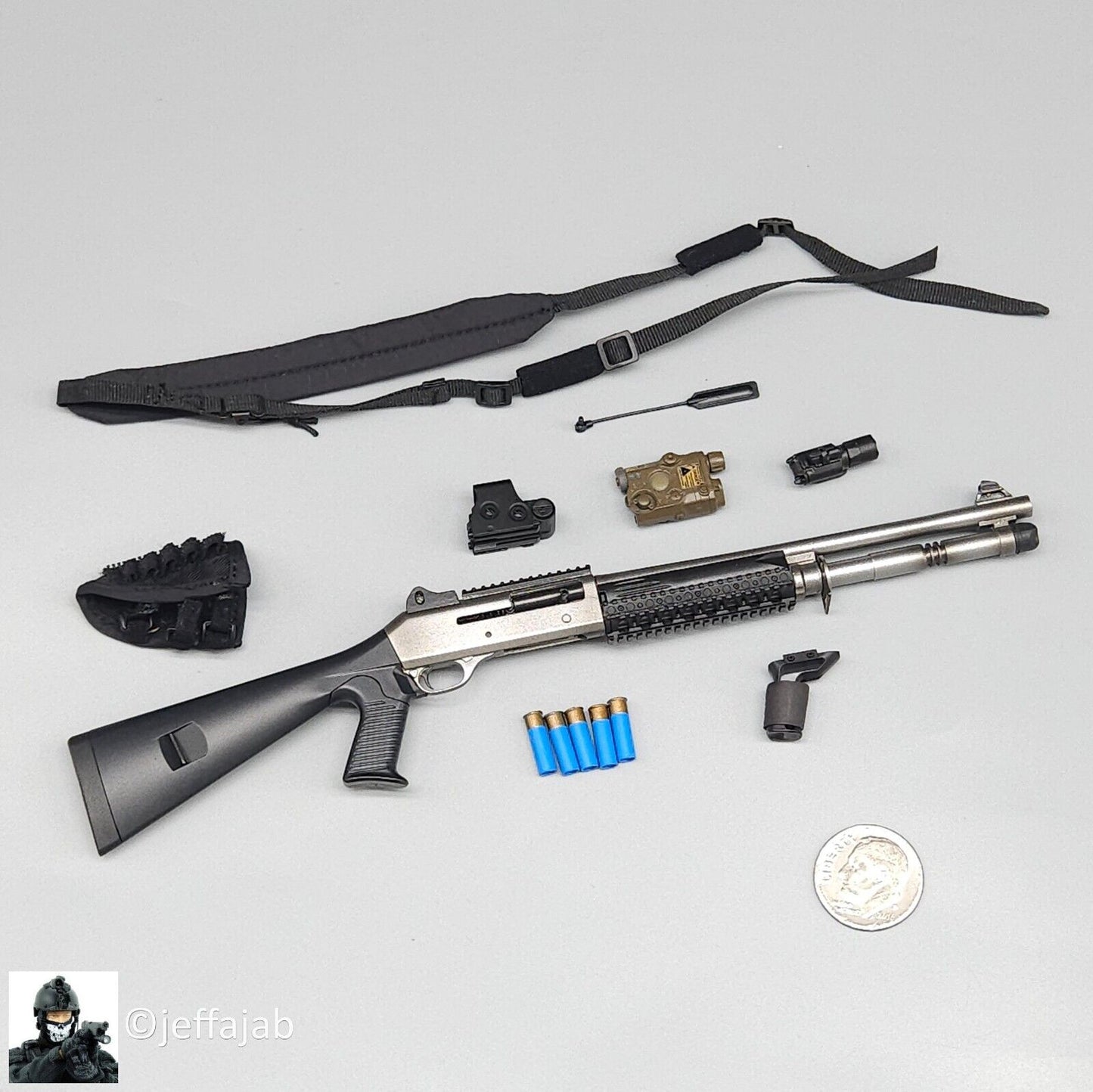 1:6 Soldier Story The Division 2 Agent Caleb Dunne Super 90 Shotgun Set