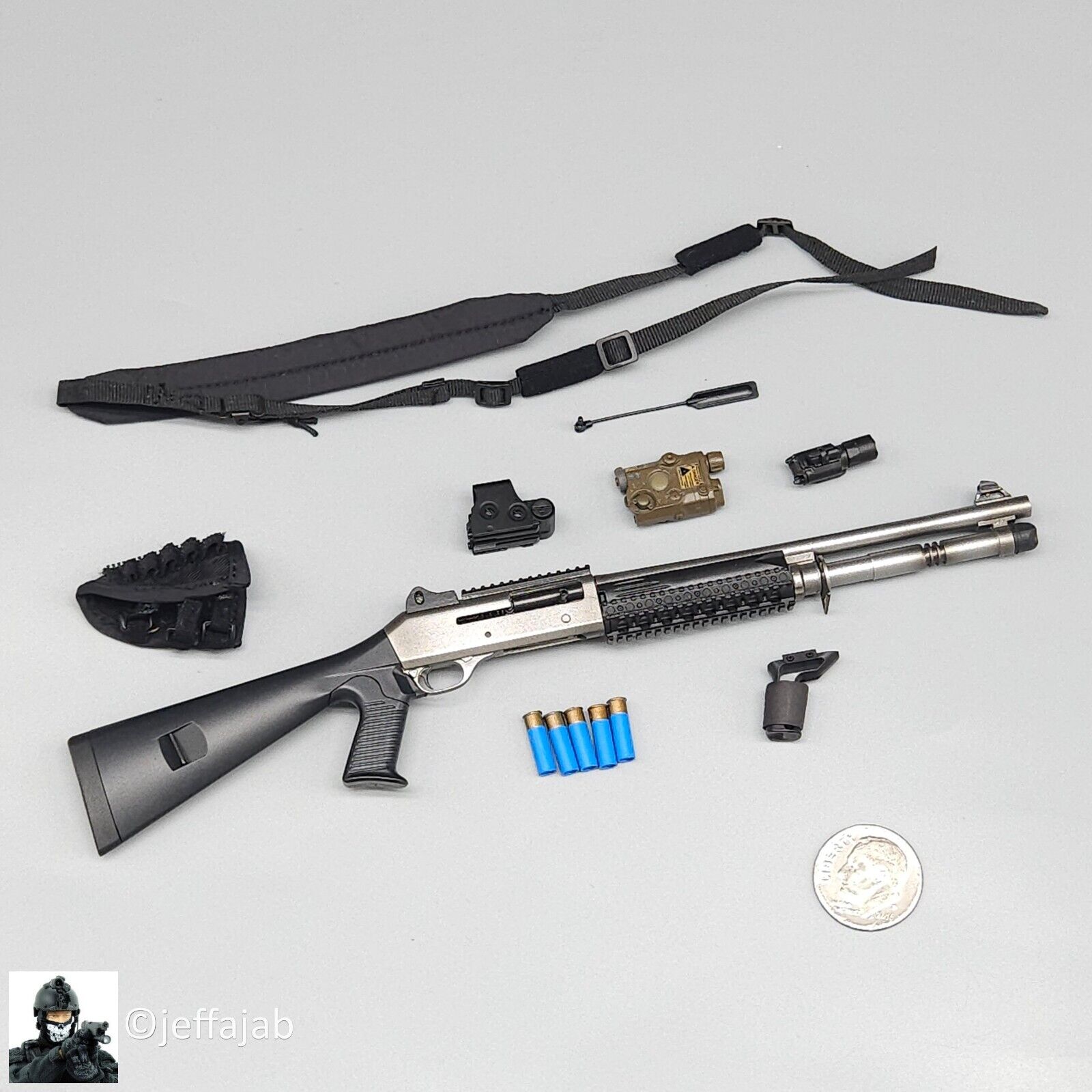 1:6 Soldier Story The Division 2 Agent Caleb Dunne Super 90 Shotgun Set