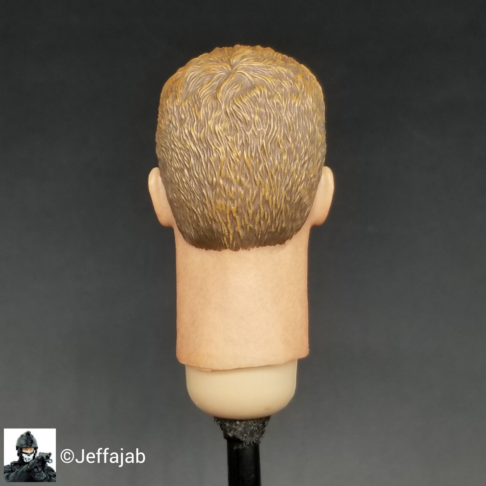 1:6 Facepool WWII US 101st Airborne Private Male Head Sculpt 12" GI Joe Dragon
