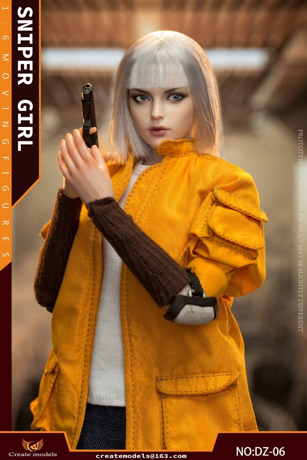 1:6 scale Create Models Sniper Girl Lan Female Brown Stockings for 12" Figures