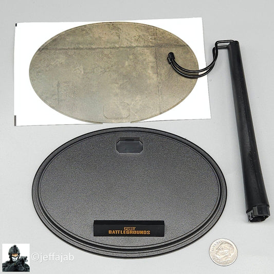 1:6 Soldier Story PUBG Battlegrounds Female Taego Figure Display Stand