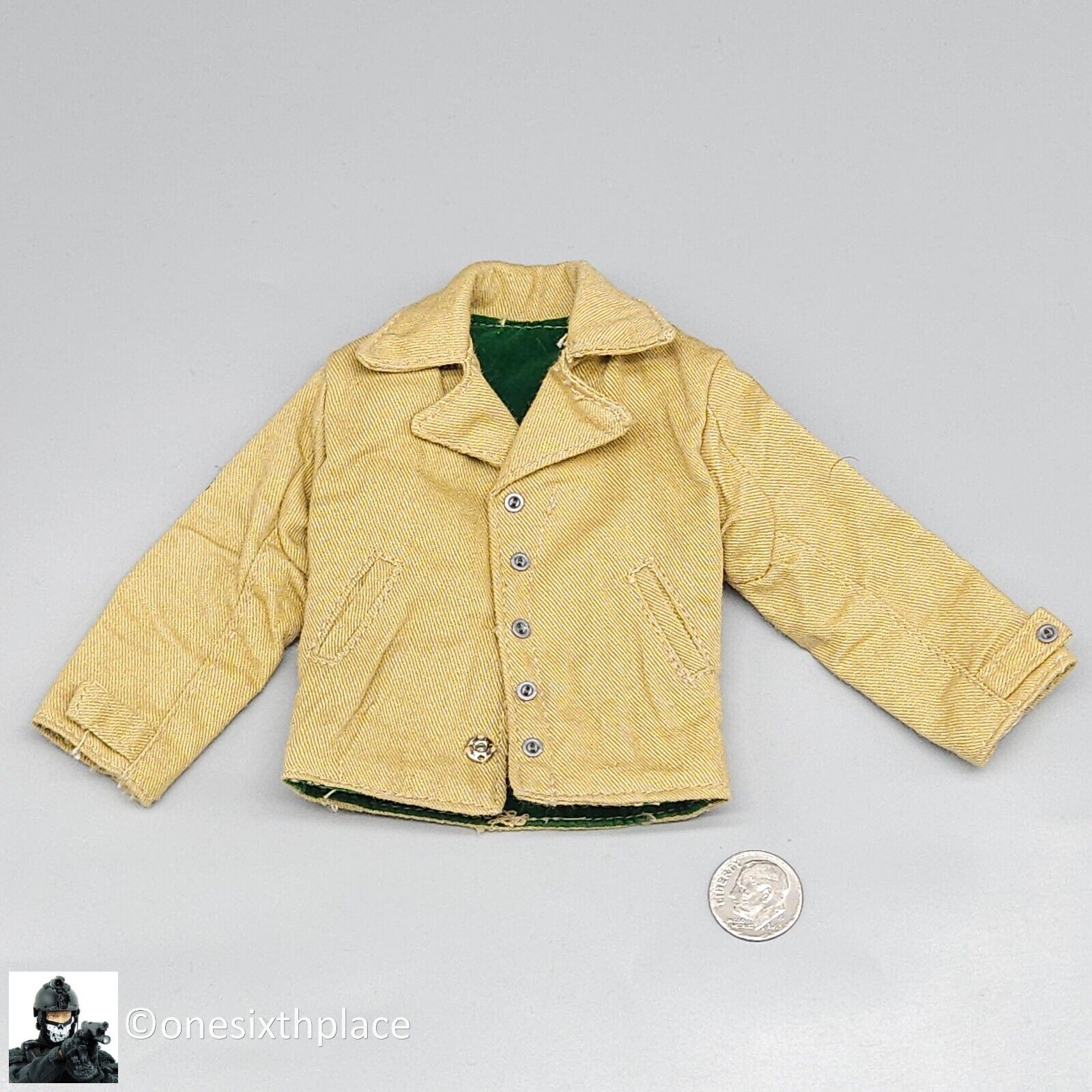 1:6 Dragon WWII US Army Sergeant Dave Field Jacket for 12" Figures