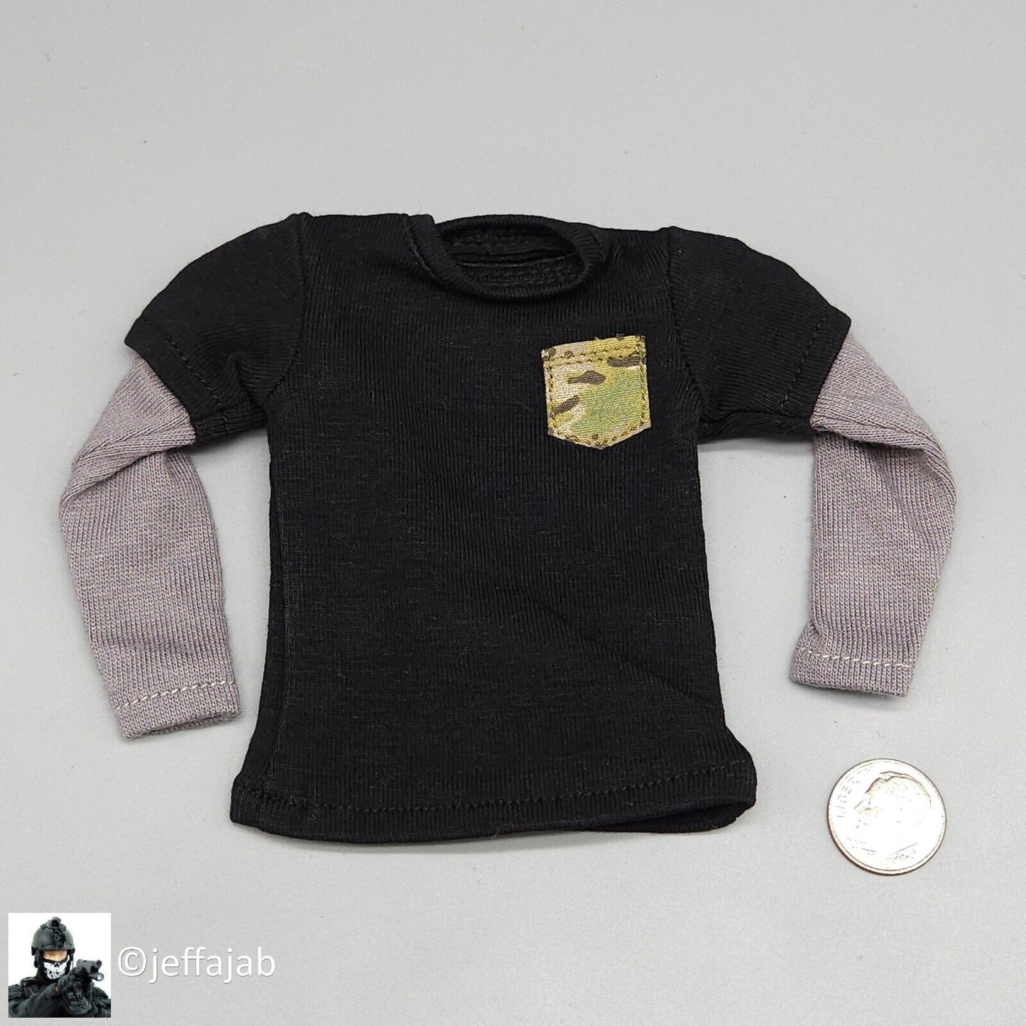 1:6 Easy & Simple Veteran Tactical Instructor Special Long Sleeve Shirt 12"