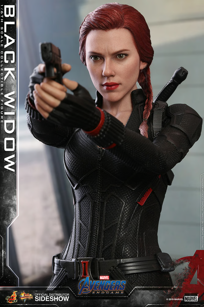 1:6 scale Hot Toys Avengers Endgame Black Widow Instruction Sheet for 12" Figure