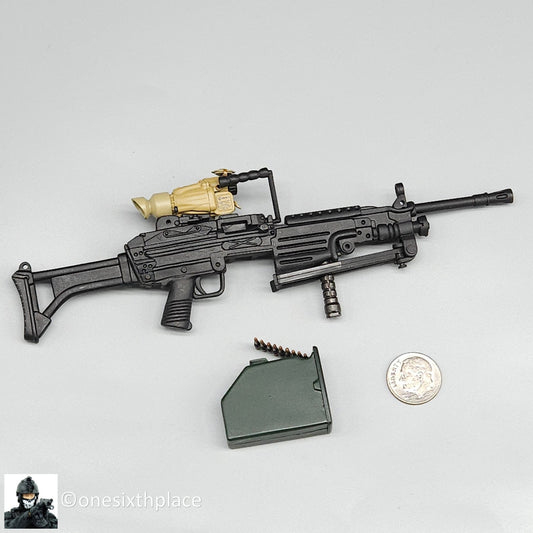 1:6 Ultimate Soldier Custom M249 SAW FN Minimi Machine Gun #2 for 12" Figures
