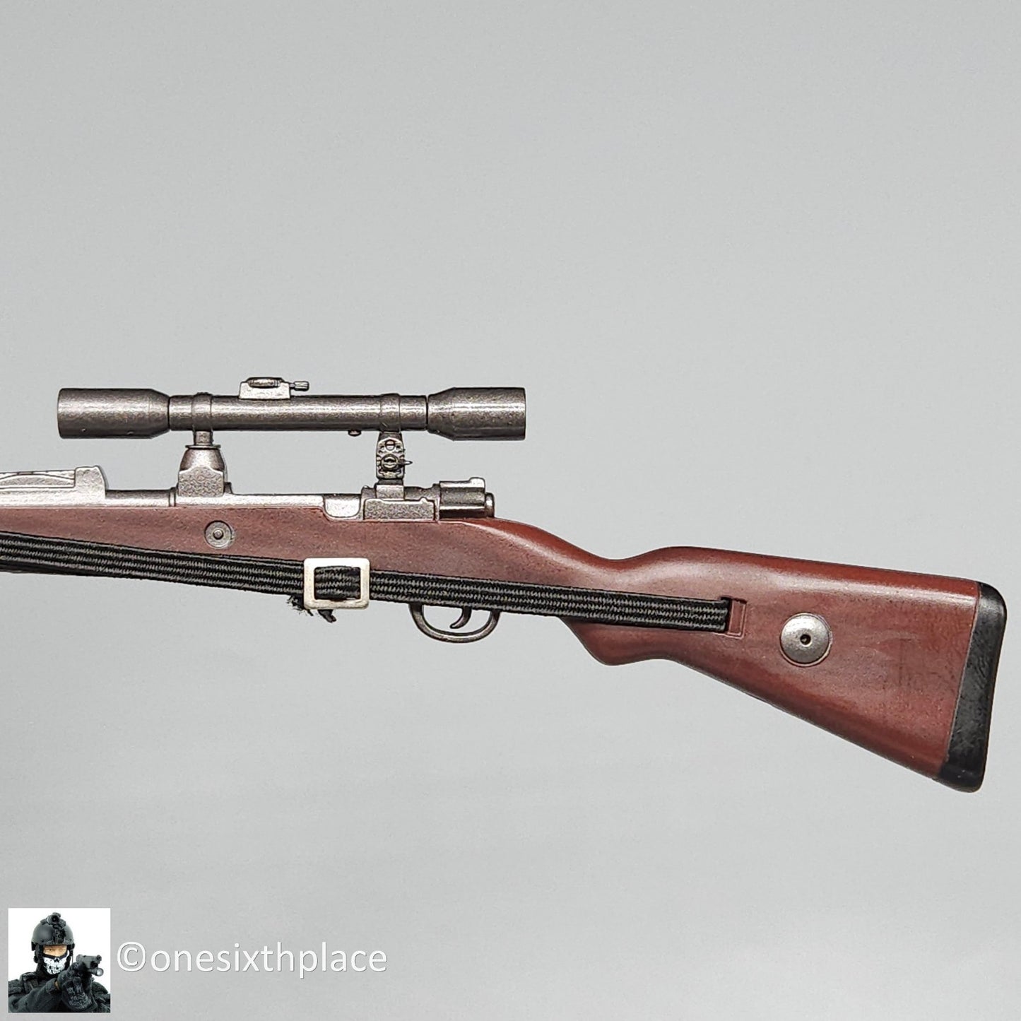 1:6 Dragon WWII German Major Kater 98K Sniper Rifle w/ Scope for 12" Figures